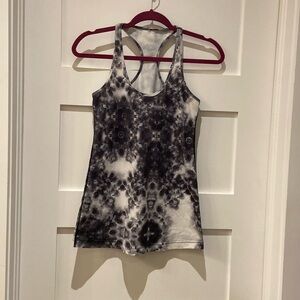 Lululemon Cool Racerback Nuli Game day dark chrome black multi​​​​